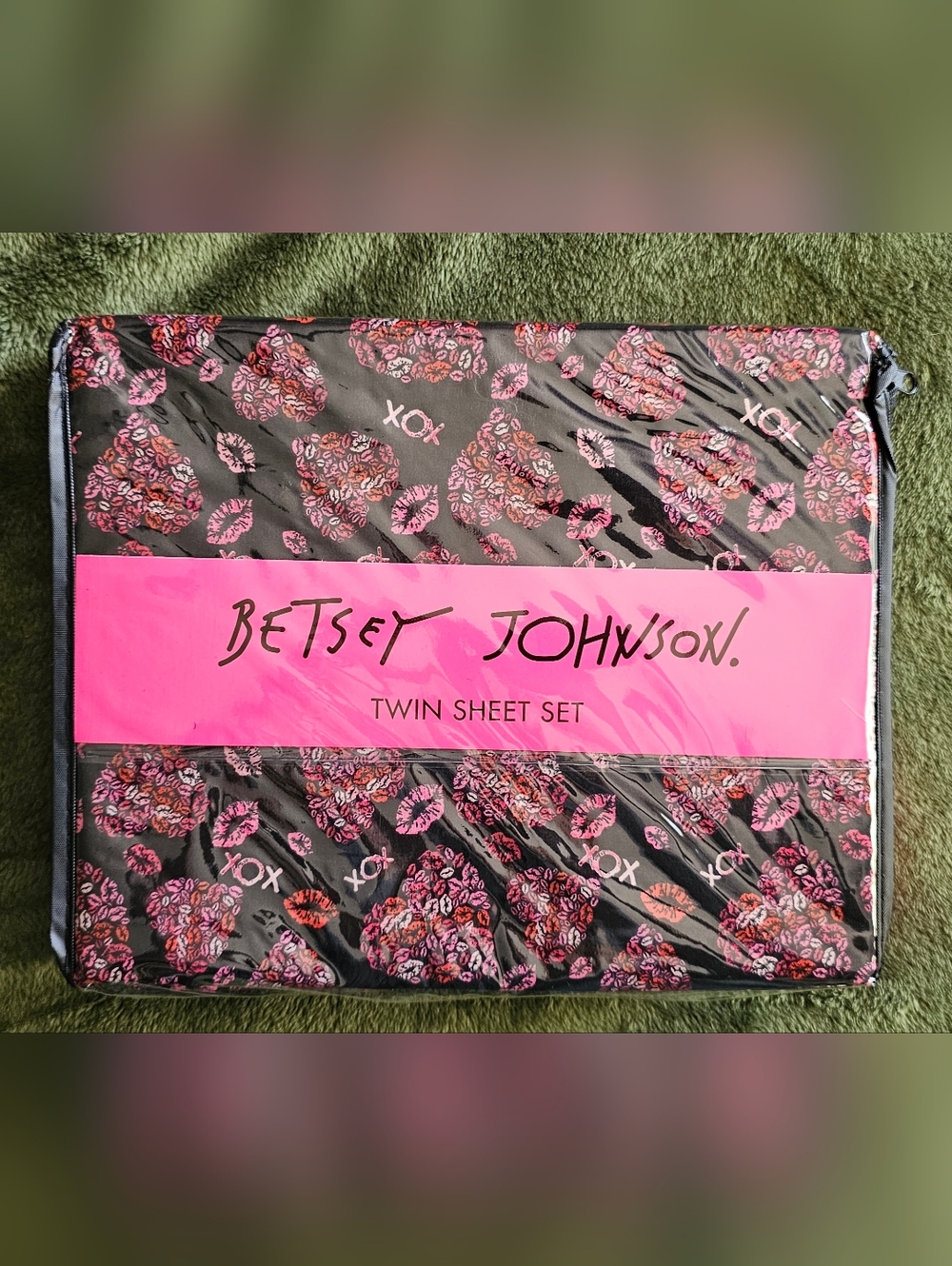 Betsey Johnson Twin Sheet Set